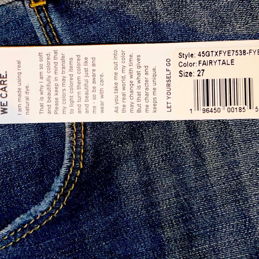 Brand new Hudson Collins Jeans